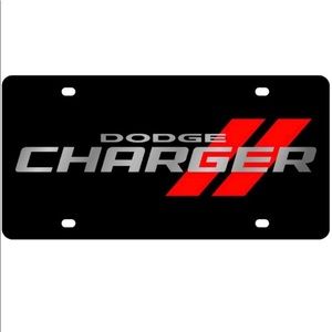 Dodge Charger License Plate